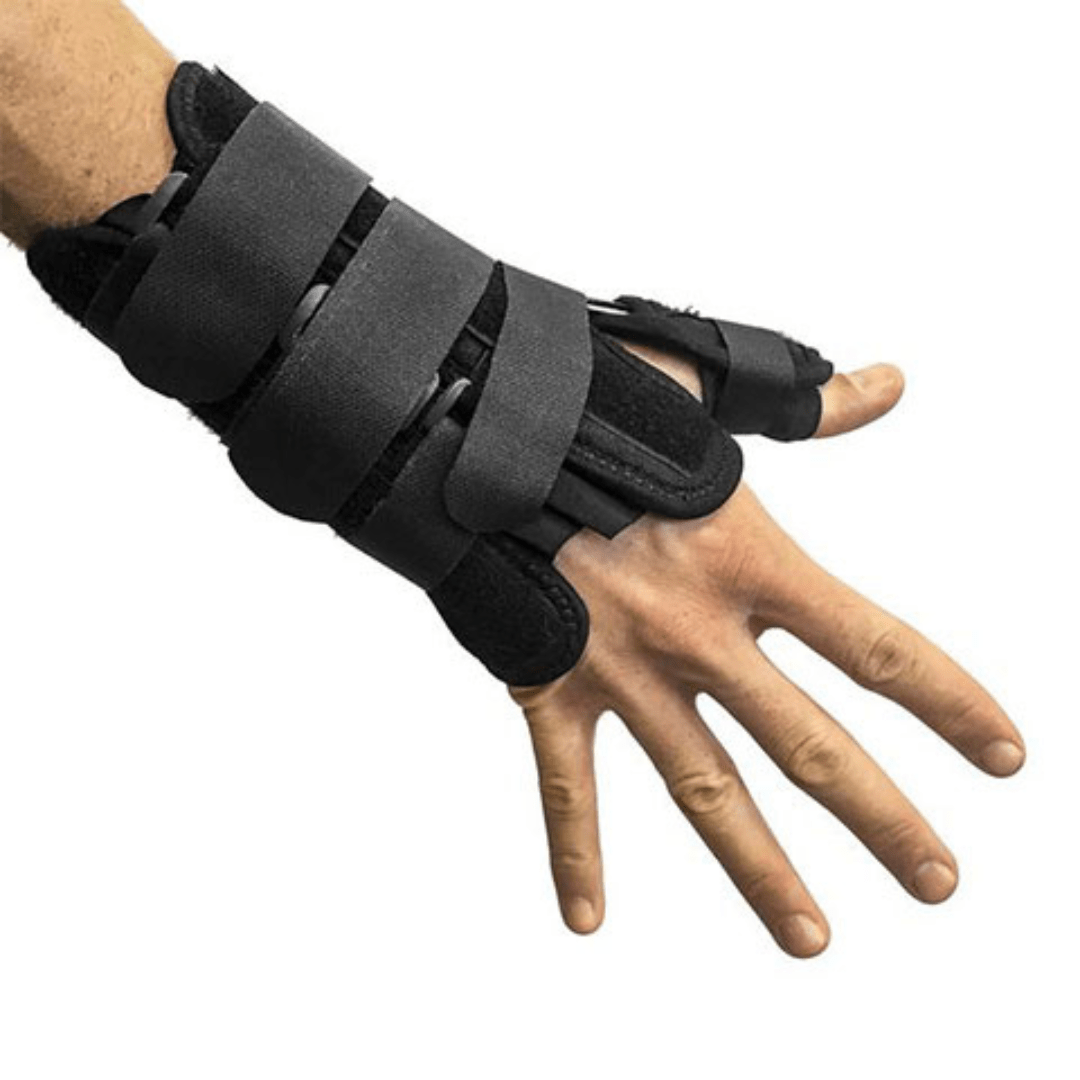Crosstrap - Right/Left Hand Removable Splint/Stabilizer Thumb Strap & –  MDUB Athletics